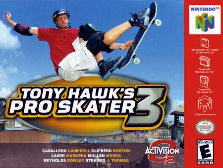 TONY HAWK S PRO SKATER 3  - N64 (W BOX) Discount