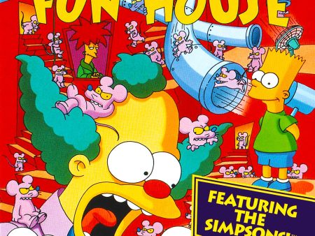 KRUSTY S FUN HOUSE  - NES (W BOX & MANUAL) Fashion